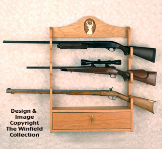 Product Image of Gun Rack Wood Project Plan
