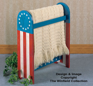 Product Image of Americana Quilt Rack Woodcraft Pattern