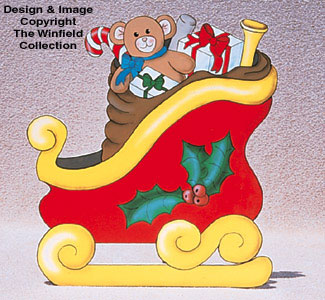 Product Image of Santa's Sleigh Woodcrafting Pattern