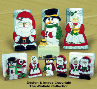 Crazy For Christmas Woodcraft Pattern