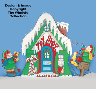 Product Image of Santa's Toy Shop Woodcrafting Pattern