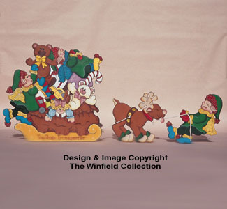 Product Image of Prancers Toy Overload Woodcraft Pattern