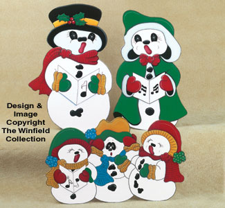 Product Image of Cool Carolers Woodcraft Pattern