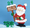 Countdown Santa Woodcraft Pattern