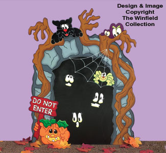 Product Image of Haunted Train Tunnel Woodcraft Pattern