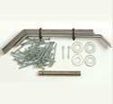 Rustic Wheelbarrow Hardware/Bracket Kit 