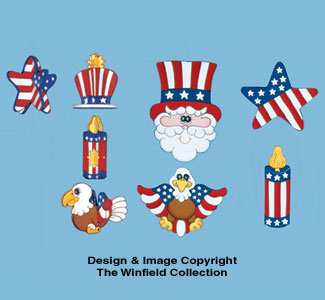 Product Image of Patriotic Pattern Set