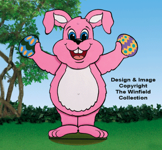 Product Image of Dancing Bunny Woodcrafting Pattern