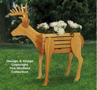 Product Image of Deer Planter Woodworking Pattern
