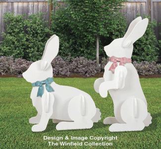 Product Image of Large Yard Rabbits Pattern