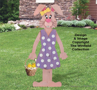 Product Image of Pallet Wood Female Bunny Pattern