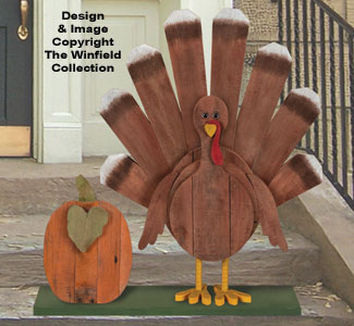 Product Image of Pallet Wood Turkey Pattern