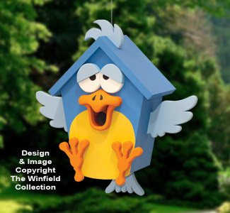 Product Image of Silly Songbird Birdhouse Pattern