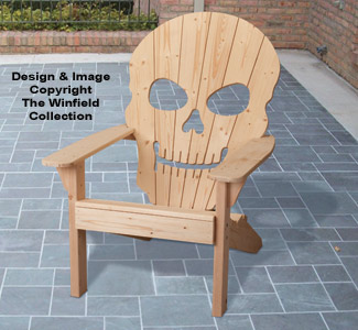 Product Image of Adirondack Skull Chair Plan