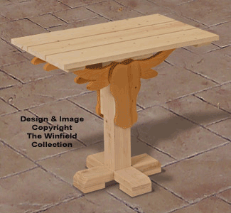 Product Image of Longhorn Side Table Plan