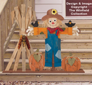 Product Image of Pallet Wood Scarecrow Pattern