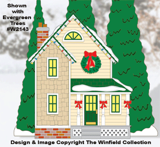 Product Image of Christmas Village Grandma's House Pattern