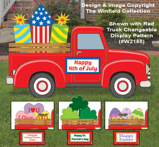 Product Image of Red Truck Cargo #2 Pattern Set