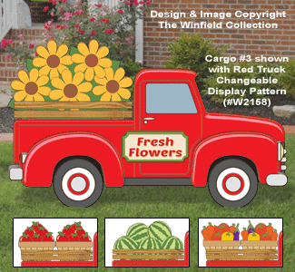Product Image of Red Truck Cargo #3 Pattern Set