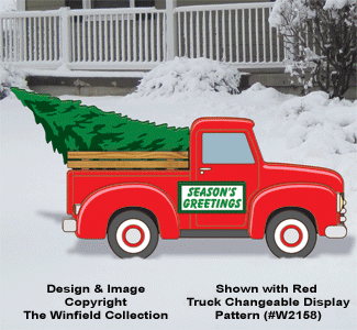Product Image of Red Truck Cargo #1 Pattern Set