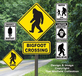 Product Image of Bigfoot Signs Pattern Set