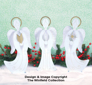 Small Caroling Angels Pattern