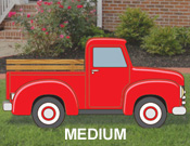 Medium Size Red Truck Pattern