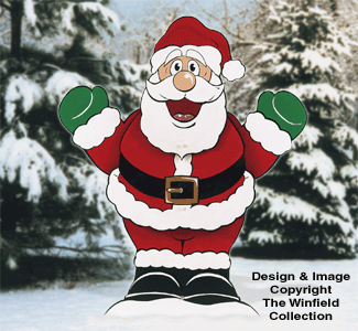 Product Image of Dancing Santa Woodcraft Pattern