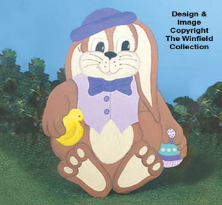Product Image of Rabbit With Chick Woodcraft Pattern