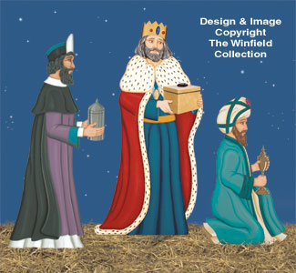 Three Kings Nativity Pattern Set