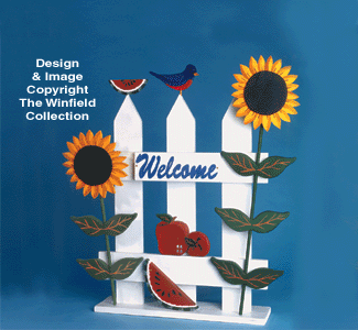 Product Image of Picket Fences Woodcraft Pattern