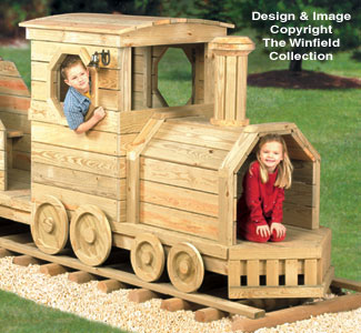 Product Image of Locomotive Play Structure Plans 
