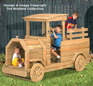 Product Image of Truck Play Structure Wood Plans