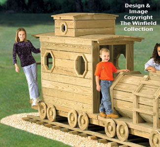 Caboose Play Structure Plans