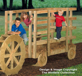 Product Image of Hay Wagon Play Structure Plans