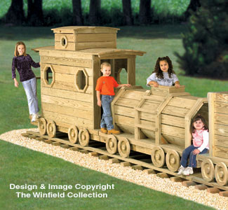 Product Image of Tanker & Caboose Play Structure Plans