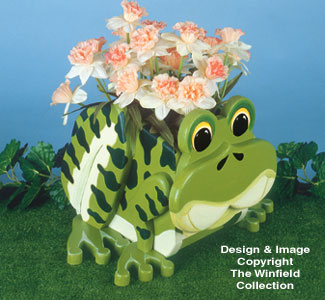 Product Image of Frog Planter Wood Project Plan