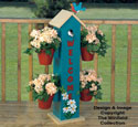Welcome Birdhouse Planter Woodworking Plan