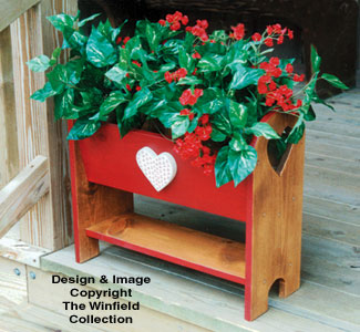 Country Porch Planter Wood Pattern