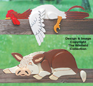 Product Image of Rooster & Hereford Rail Pets Pattern
