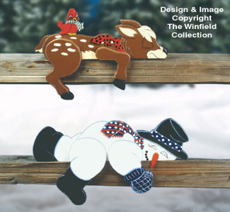 Product Image of Lazy Winter Pals Wood Pattern 