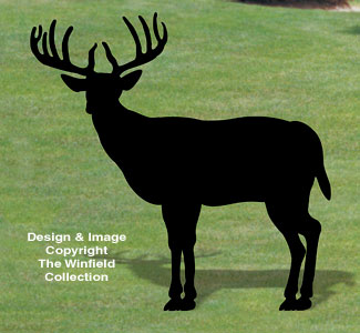 Product Image of Standing Buck Shadow Woodcraft Pattern