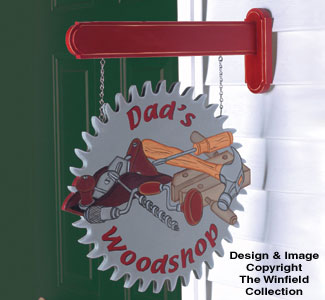 Product Image of Woodshop Sign Wood Project Plan