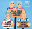 Grandparent & Odd Couple Signs 