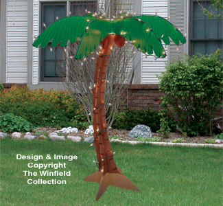 Product Image of 3D Palm Tree Woodcraft Project Plan