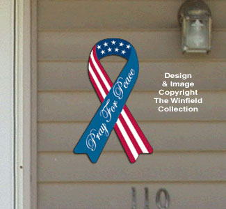 Product Image of House Ribbon - Pray For Peace Pattern 