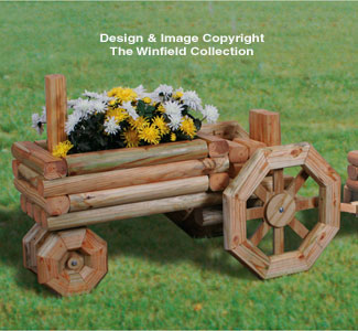 Product Image of Landscape Timber Tractor Planter Pattern