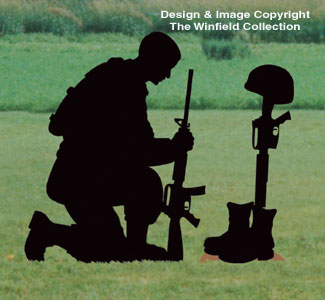 Product Image of Fallen Soldier Shadow Woodcrafting Pattern