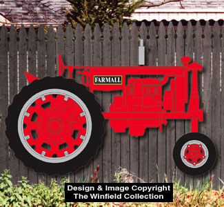 Product Image of Large Farmall Tractor  Woodcraft Pattern