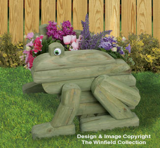 Product Image of Landscape Timber Frog Planter Plans